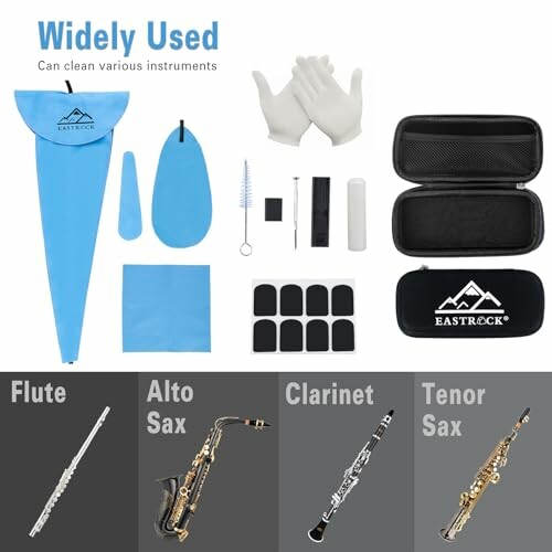 EASTROCK Saxophone Cleaning Kit