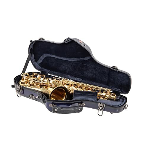 Crossrock Fiberglass Alto Saxophone Case