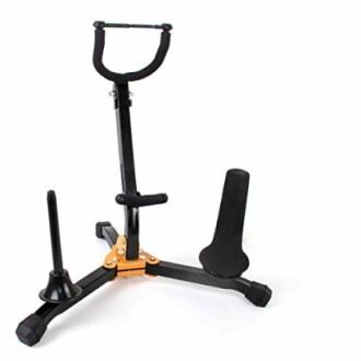 Folding Saxophone Tripod Stand Holder